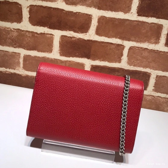 Firstbag ru leather Dionysus Gucci mini chain bag 0730